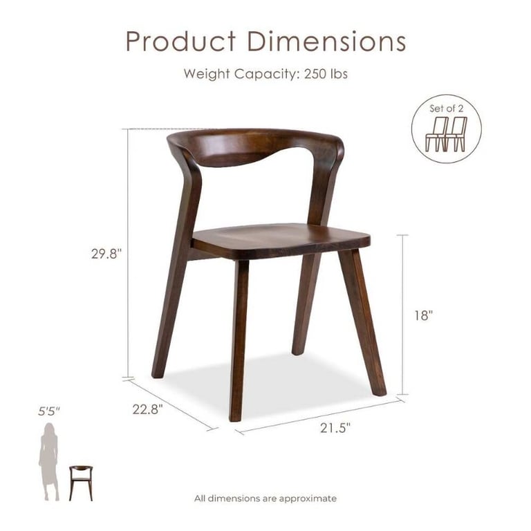 Virel Dining Set – Sculptural Natural Wood Design