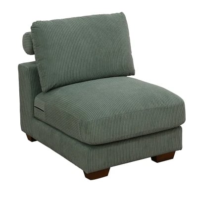 Picture of Veloro U-Shaped Sectional Sofa –  Natural Wood Base