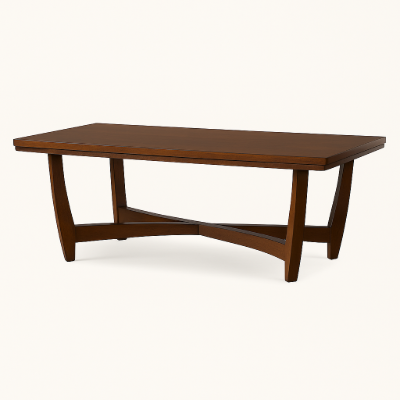 Picture of Rucca Natural Wood Coffee Table – Elegant Wooden Design