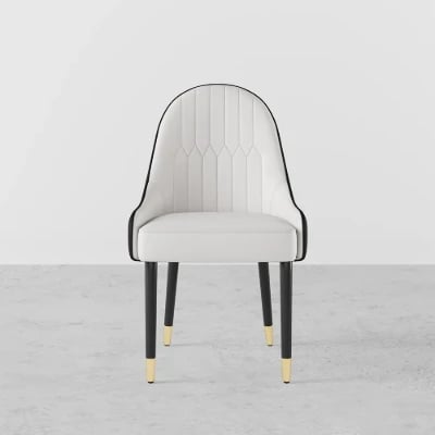 صورة كرسي طعام فيرا لوكس مع خشب طبيعي