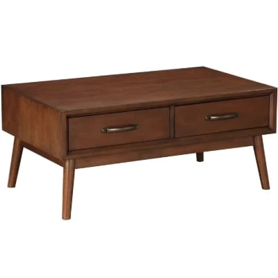 Glastonbury 4 Legs Coffee Table with Storage