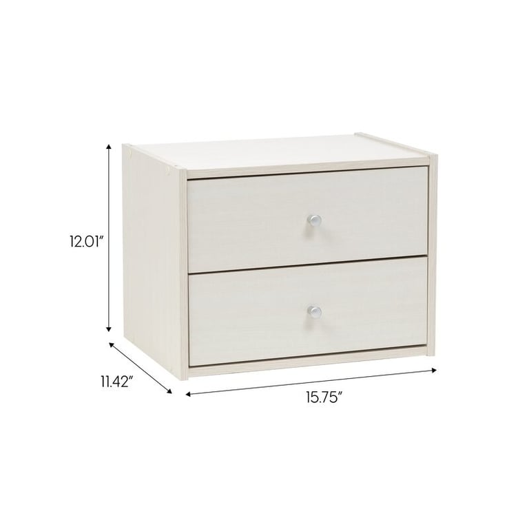 Denny Stackable 2 Drawer Storage Chest