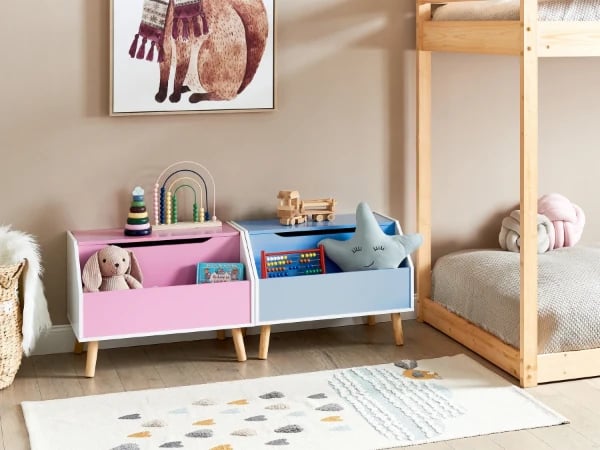 P’titNid Kids Natural wood Storage Chest.