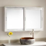 مرايات حمام باشون بوحدة تخزين  رصاصي