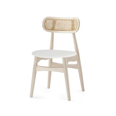 Picture of Elin Rattan Frame Chair – Boho Simplicity in Natural Wood