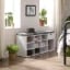 Picture of STODA Shoe Storage Bench With Drawers - White