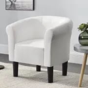 صورة كرسي روما المبطن من الخشب الطبيعي