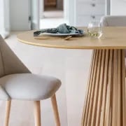 Picture of Willow Oval Natural Wood Dining Table