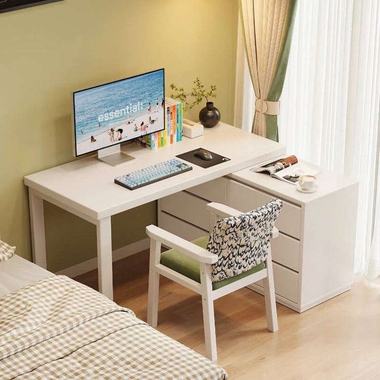 Éluré Desk -Natural wood.