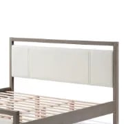 Picture of Elandor Natural Wood King Size Bed