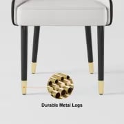 Picture of Vera Luxe Dining Chair  with Natural Wood