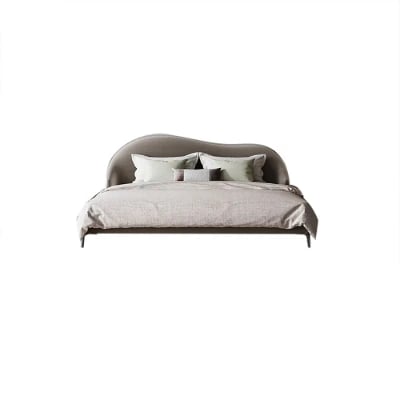 Picture of Luna Curve Upholstered Bed