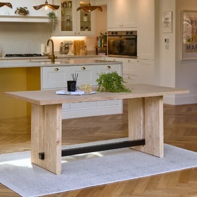 Picture of Renzo Natural Wood Dining Table