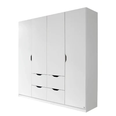 Picture of Freiham revolving door wardrobe natural wood