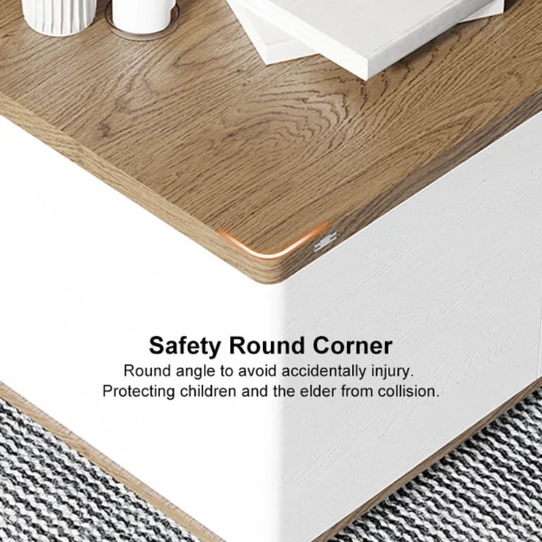 صورة ڤيلمار طاولة قهوة من الخشب الطبيعي  - متعددة الاستخدام