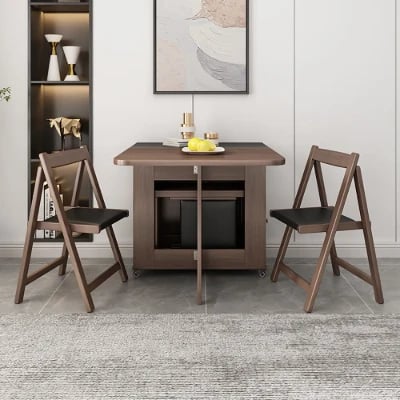 Picture of Sai Rectangle Folding Dining Table Set