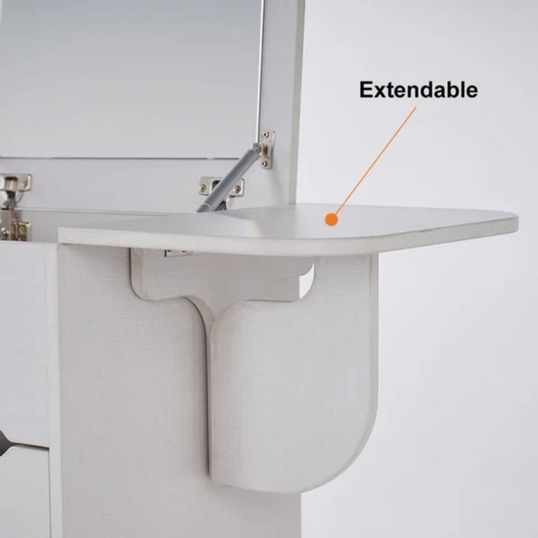 Picture of Nordic dresser with stool and mirror