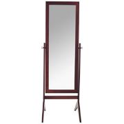 Crown Mark Espresso Rectangular Cheval Mirror