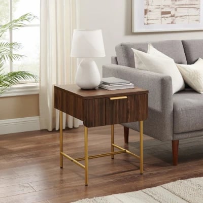 Picture of Lasino Natural wood Side table