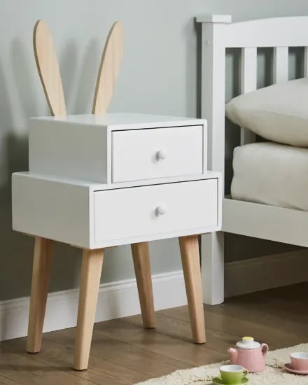 LapinBox Kids Natural wood Side Table.