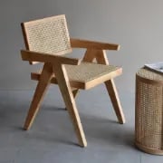 Picture of Zavira Rattan Accent Chair – Minimal Form, Natural Texture