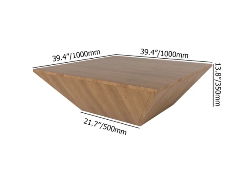 Picture of Rita Modern Coffee Table -  Natural wood