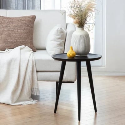 صورة طاولة جانبية حديثة خشب طبيعي - بوڤاديلا