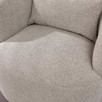 صورة .مونارك كرسي بذراعين منحنيين – من الخشب الطبيعي