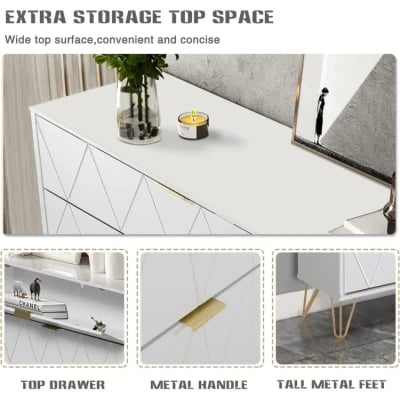 Black Aadhyareddy 16 Pairs Manufactured Wood Shoe Storage Cabinet