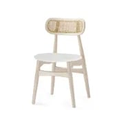 Picture of Elin Rattan Frame Chair – Boho Simplicity in Natural Wood