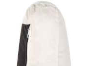 Picture of Daroa Modern Armchair – Natural Wood with Stainless Steel Legs