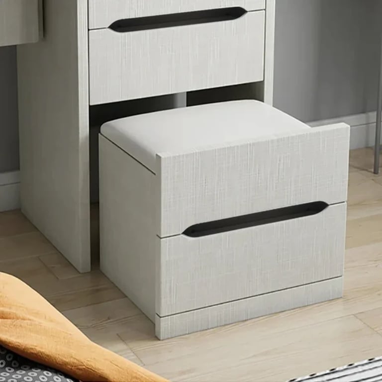 Picture of Nordic dresser with stool and mirror