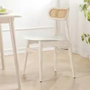 Picture of Elin Rattan Frame Chair – Boho Simplicity in Natural Wood