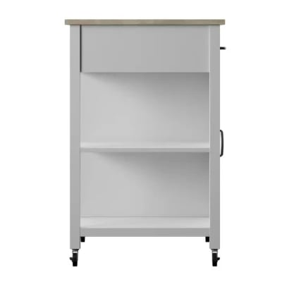 Plippi Wood Rolling Kitchen Cart