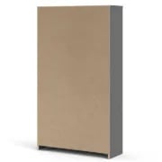 Dark Gray 18 Pairs Manufactured Wood Shoe Storage Cabinet