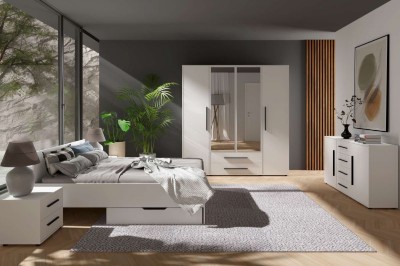 Picture of Nexas modern Bedroom Set – Natural Wood