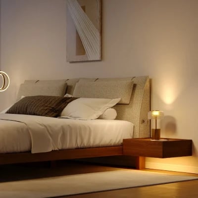 Picture of Velvion Modern Bed - Natural wood