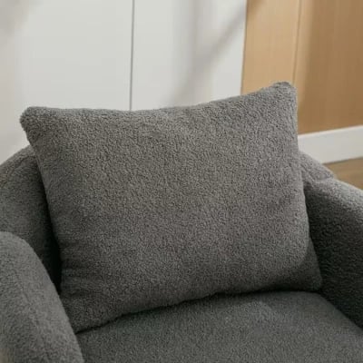 Picture of Velvera Velvet Armchair – Soft Comfort with Natural Wood Legs