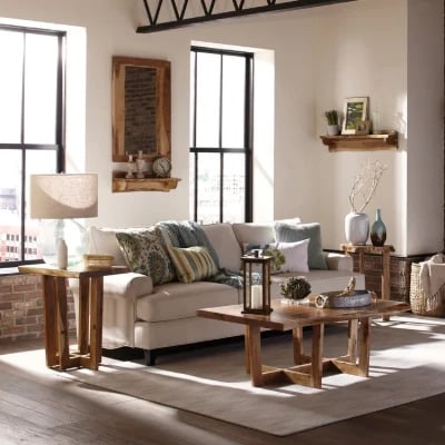 Mazie Pedestal Coffee Table