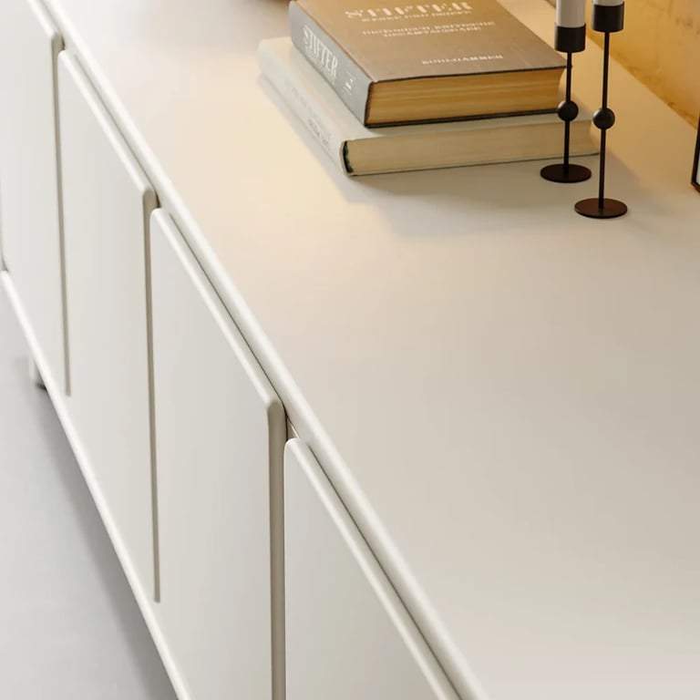 Picture of Novia Natural Wood TV Stand – Modern Design