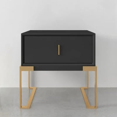 Picture of Walkie Modern Black nightstand