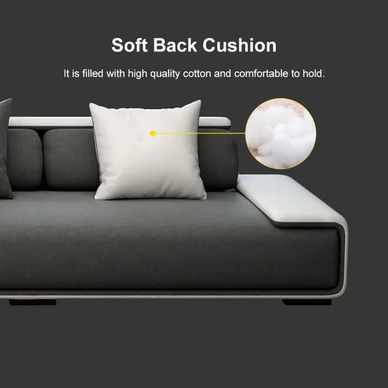 صورة لونڤيا – كنبة زاوية قابلة للتحويل إلى سرير بتصميم مرن