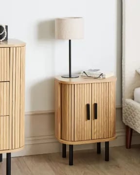 Picture of Camille Natural wood-Side Table.
