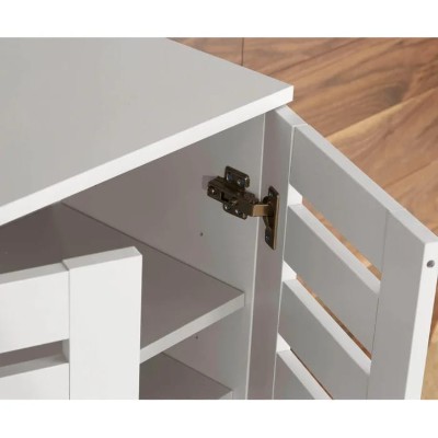 Picture of Groozy White Shoe Storage Cabinet