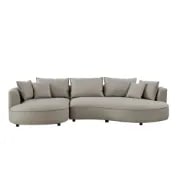 Picture of Mercato L-Shaped Sectional – Natural Wood
