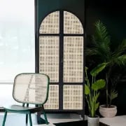 Picture of Milan Wardrobe natural wood with rattan