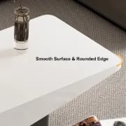 صورة طاولة قهوه ديڤيا خشب طبيعي مع درج تخزين