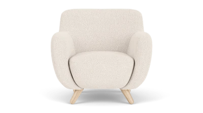 صورة كرسي لوڤيا المُدمج – خشب طبيعي بانحناءات ناعمة