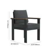 Picture of Urban 7-Piece Outdoor Dining Set – Natural Wood