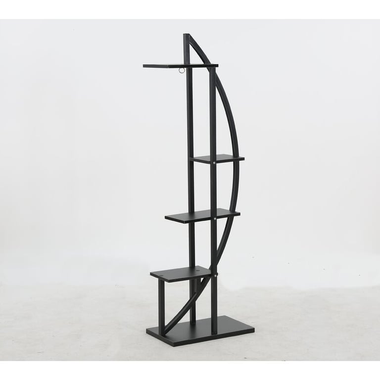 Heavy Duty Portable 5-Tier Plant Stand Pack Of 2